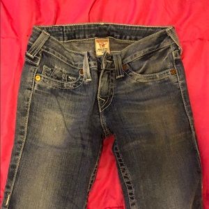 True Religion straight leg jeans
